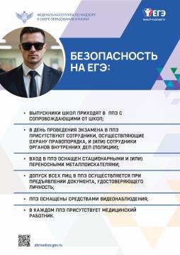 Безопасность на ЕГЭ
